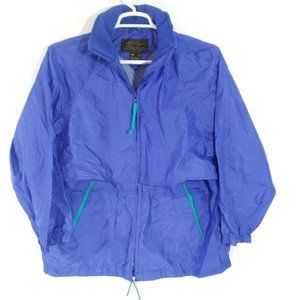 Eddie Bauer Womens Medium Vented Rain Windbreaker